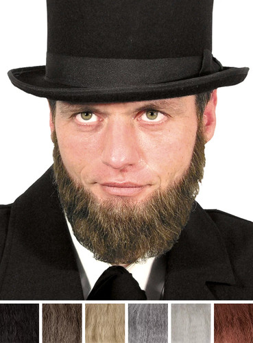Vollbart lincoln 6 farben - lincoln, –