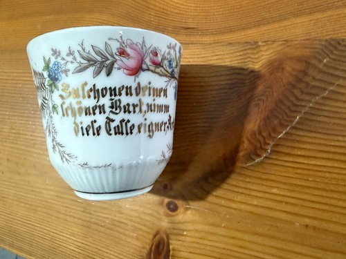 Barttasse 1900 erbstück - 1900,