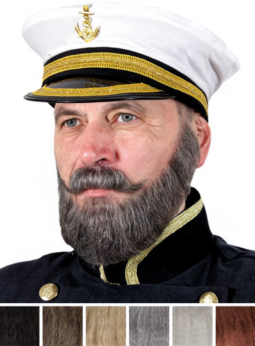 Bartset kapitän 6 farben - bartset, –