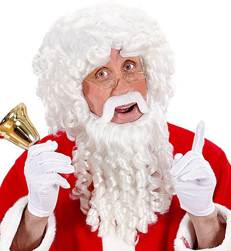 Weihnachtsmann perücke bart - weihnachtsmann, &