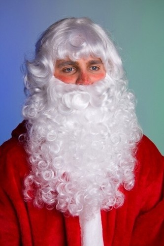 Weihnachtsmann nikolaus bart - weihnachtsmann,