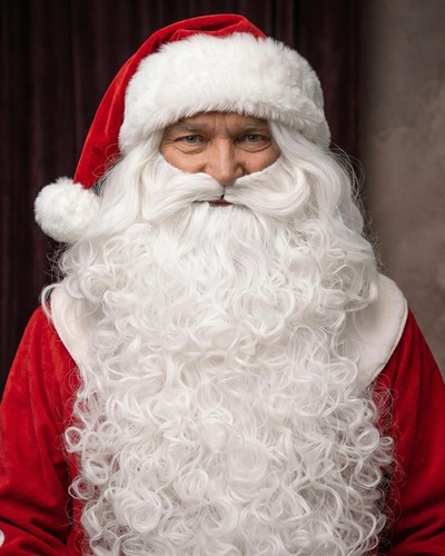 Weihnachtsmann bart und - weihnachtsmann,