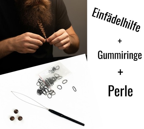 Einfädelhilfe für bartperlen - einfädelhilfe,